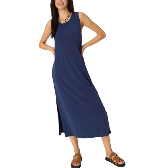 NEW PROJECT SOCIAL T darla twist back dress in navy - Picture 1 of 4